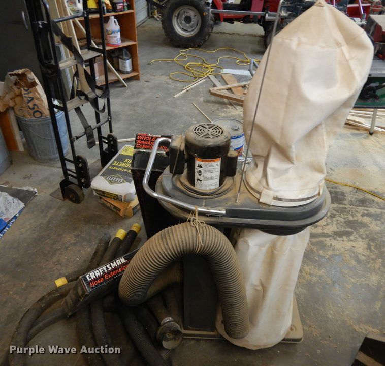 Craftsman 113.299780 dust collector in Columbus, KS Item GJ9148 sold