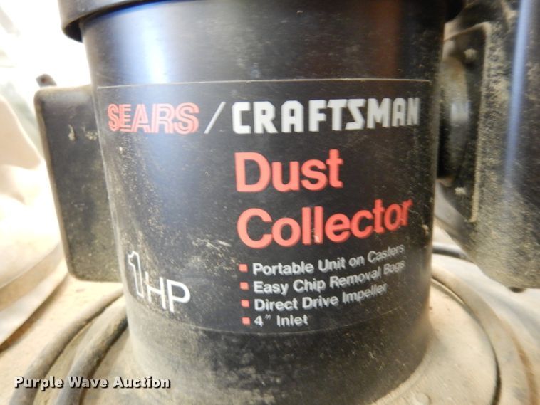 image for item GJ9148 Craftsman 113.299780 dust collector