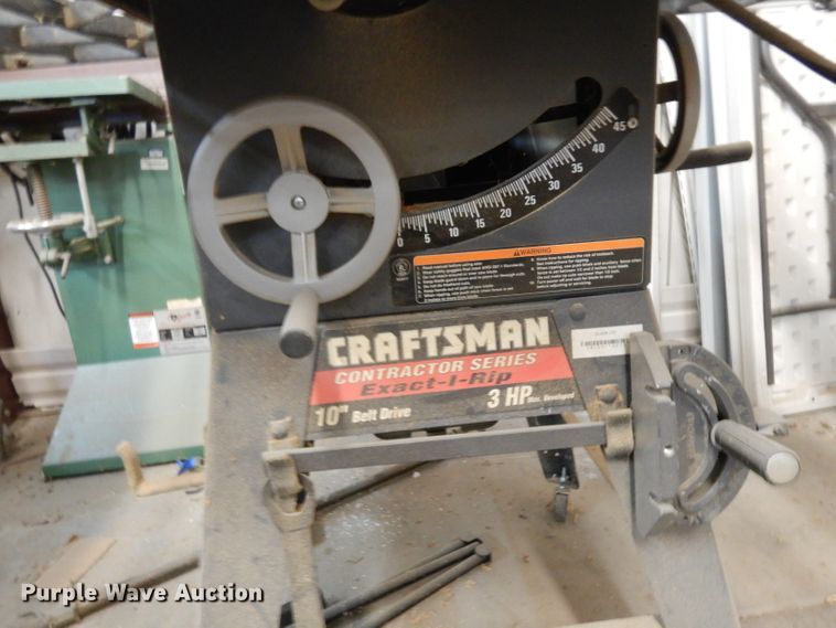 image for item GJ9150 Craftsman 113.299150 table saw