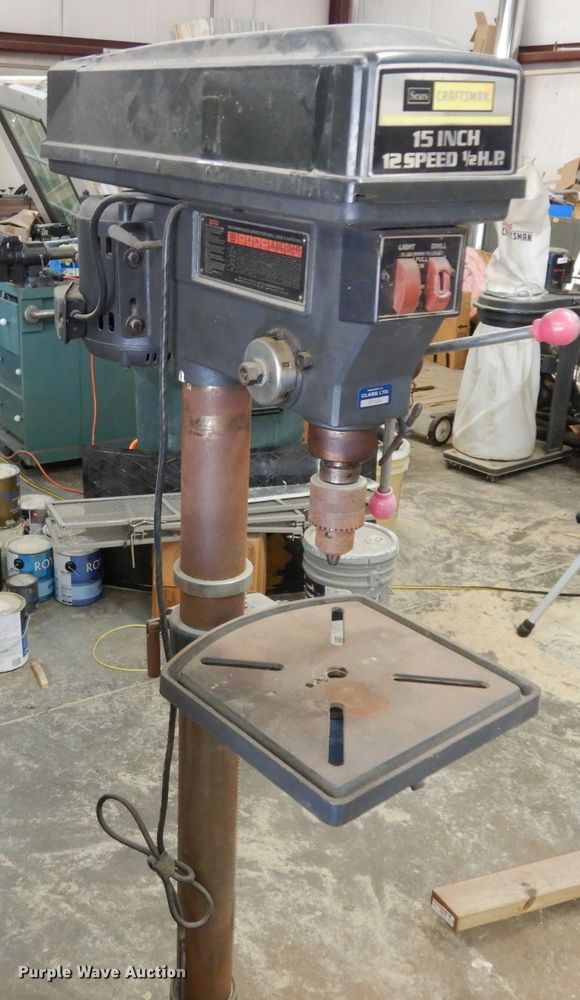 image for item GJ9151 Craftsman 113.213850 drill press