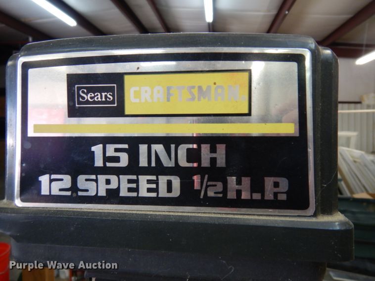 image for item GJ9151 Craftsman 113.213850 drill press