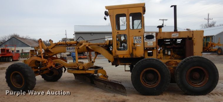 image for item GJ9153 1972 Galion T500 rigid frame motor grader