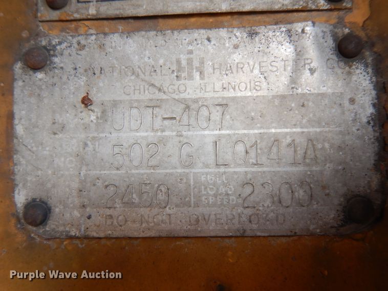 image for item GJ9153 1972 Galion T500 rigid frame motor grader