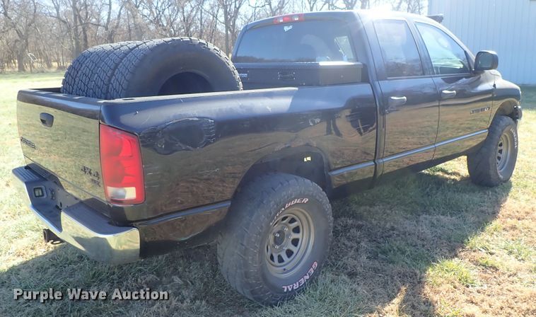 image for item DB7531 2003 Dodge Ram 1500 Quad Cab pickup truck