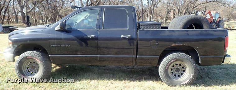 image for item DB7531 2003 Dodge Ram 1500 Quad Cab pickup truck
