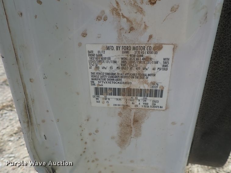 image for item DB7556 2012 Ford F150 SuperCab pickup truck