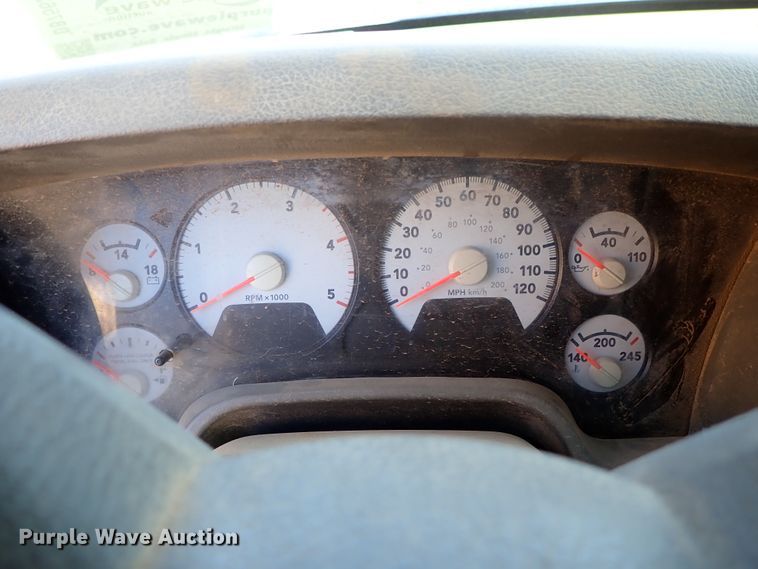 image for item DB7562 2008 Dodge Ram 2500 Quad Cab pickup truck cab and chassis