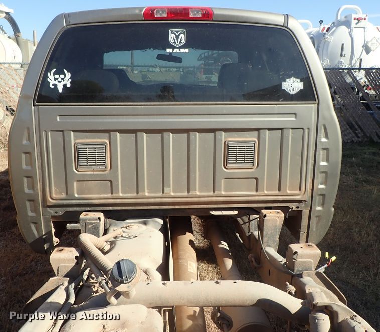 image for item DB7562 2008 Dodge Ram 2500 Quad Cab pickup truck cab and chassis