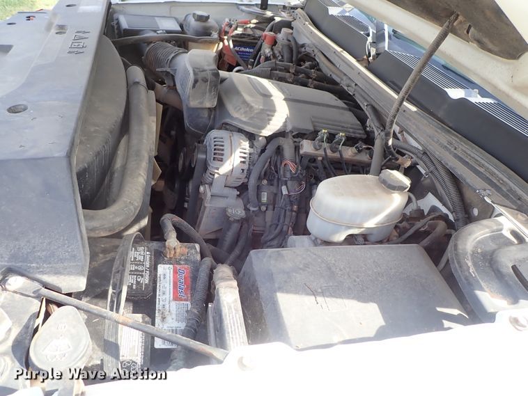 image for item DB7578 2011 Chevrolet Silverado 2500HD Ext. Cab utility bed pickup truck