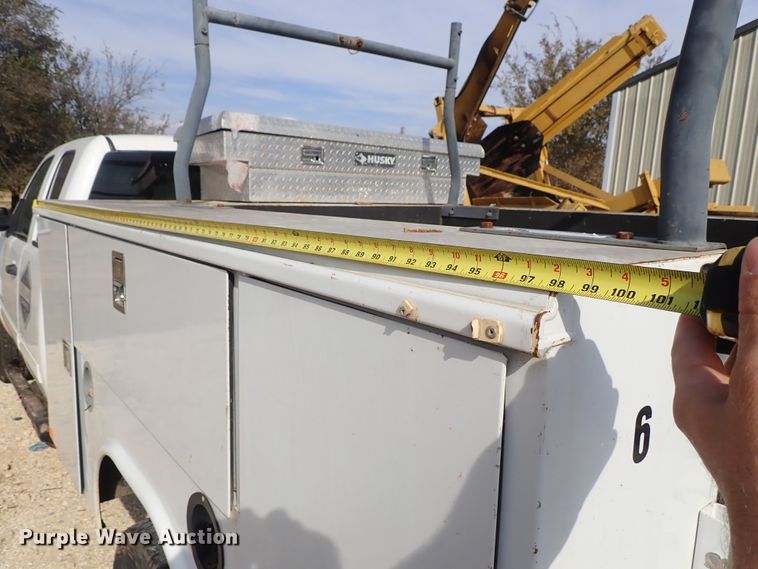 image for item DB7578 2011 Chevrolet Silverado 2500HD Ext. Cab utility bed pickup truck