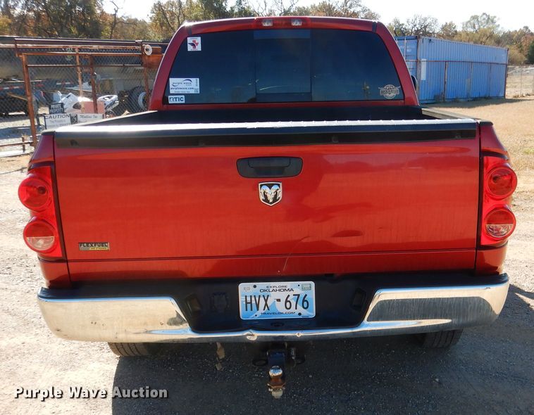 image for item DE4048 2007 Dodge Ram 1500 Quad Cab pickup truck