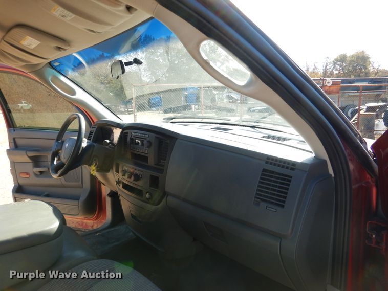 image for item DE4048 2007 Dodge Ram 1500 Quad Cab pickup truck