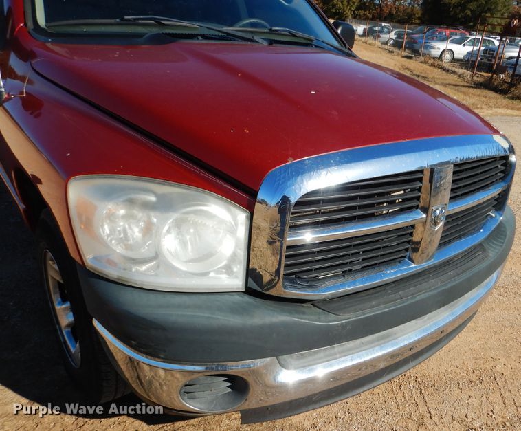 image for item DE4048 2007 Dodge Ram 1500 Quad Cab pickup truck