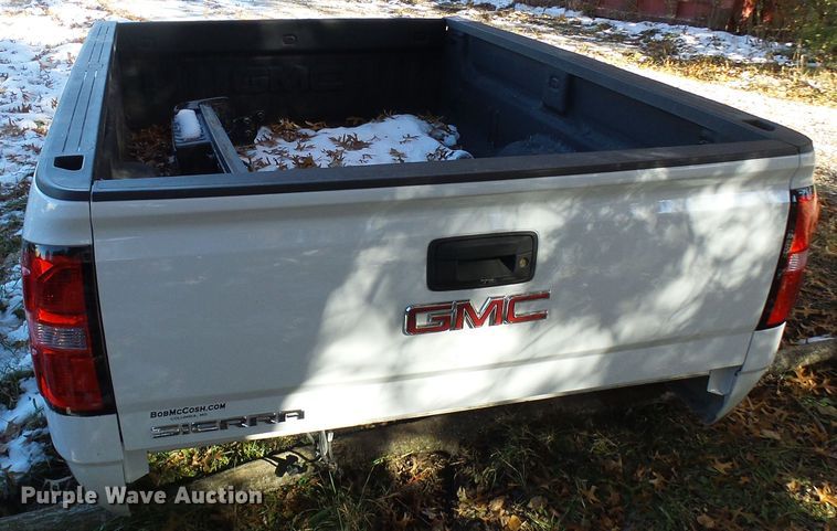 image for item DG5506 2019 GMC Sierra pickup truck bed