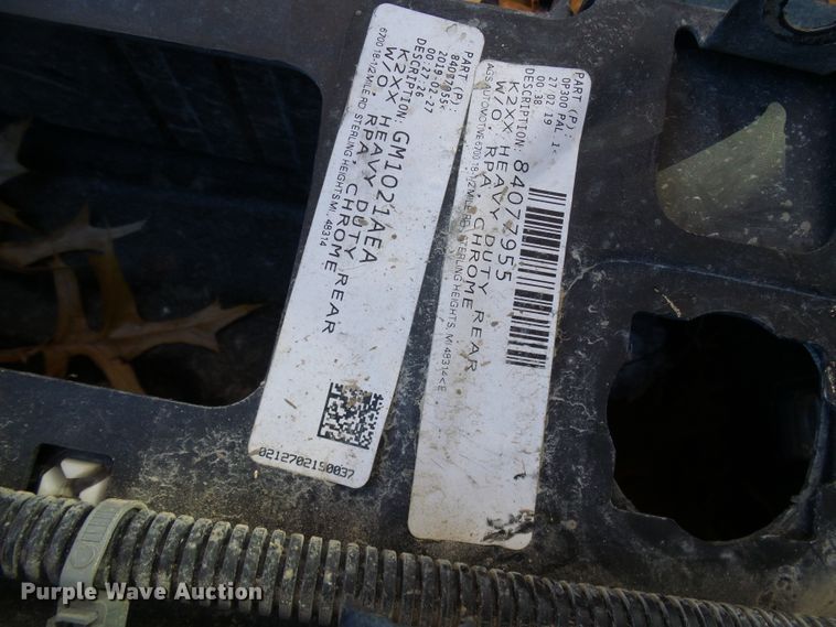 image for item DG5506 2019 GMC Sierra pickup truck bed