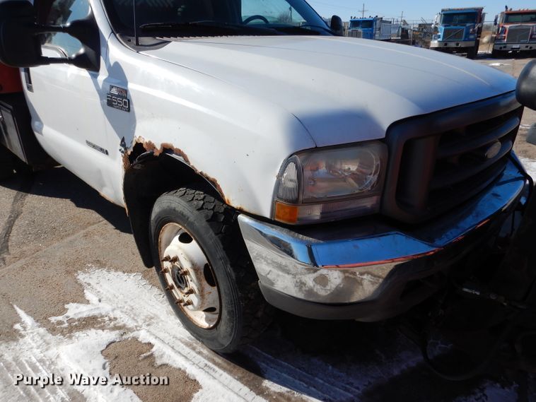 image for item DG5873 2002 Ford F550 dump truck