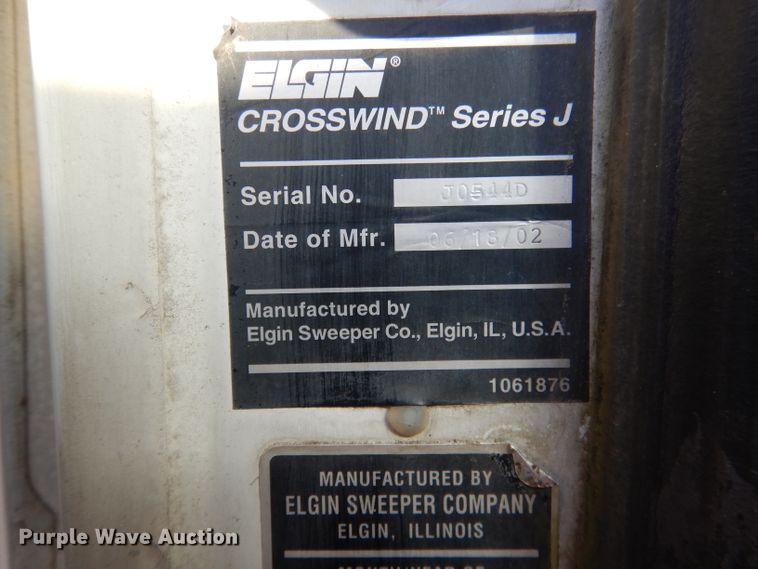 image for item DG5874 2003 Sterling SC8000 street sweeper truck