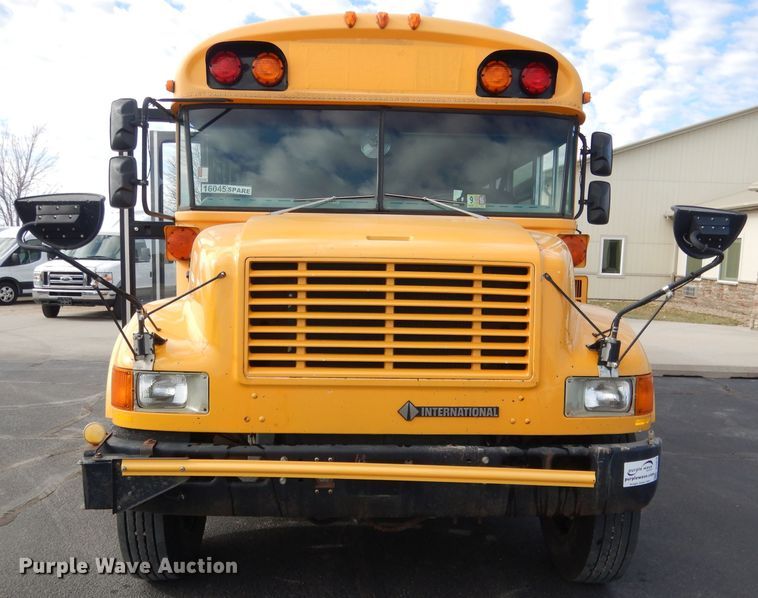 image for item DG5878 2001 Blue Bird 3800 school bus