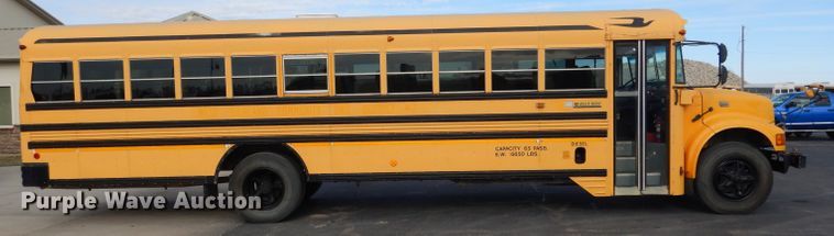 image for item DG5878 2001 Blue Bird 3800 school bus