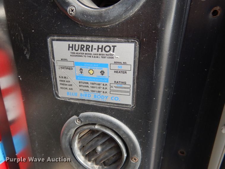 image for item DG5878 2001 Blue Bird 3800 school bus