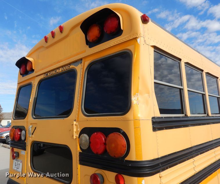 image for item DG5878 2001 Blue Bird 3800 school bus