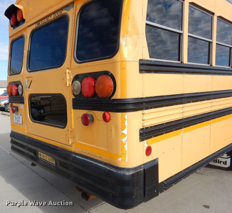 image for item DG5878 2001 Blue Bird 3800 school bus