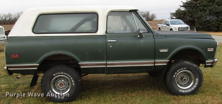 image for item DG6744 1972 GMC Jimmy SUV
