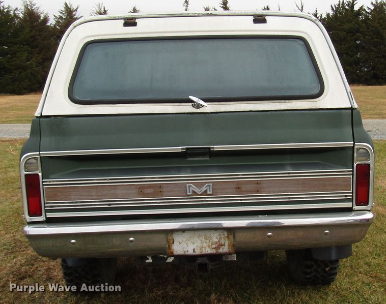 image for item DG6744 1972 GMC Jimmy SUV