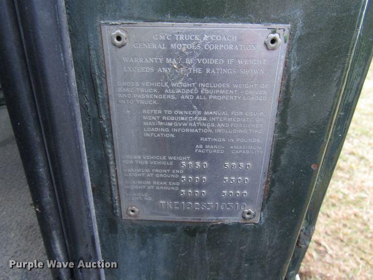 image for item DG6744 1972 GMC Jimmy SUV