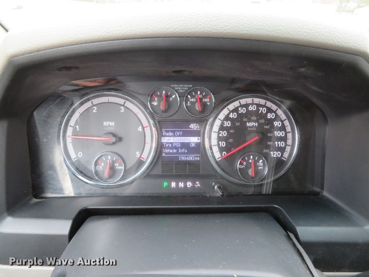 image for item DH1667 2012 Dodge Ram 2500HD Crew Cab pickup truck