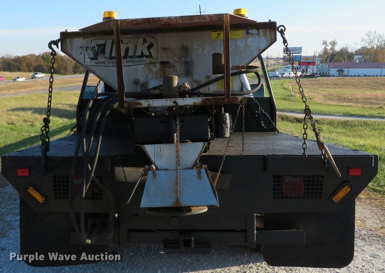 image for item DH1676 2008 Ford F350 Super Duty flatbed pickup truck