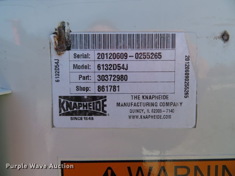 image for item DH1681 2012 Ford F550 Super Duty XL service truck with crane