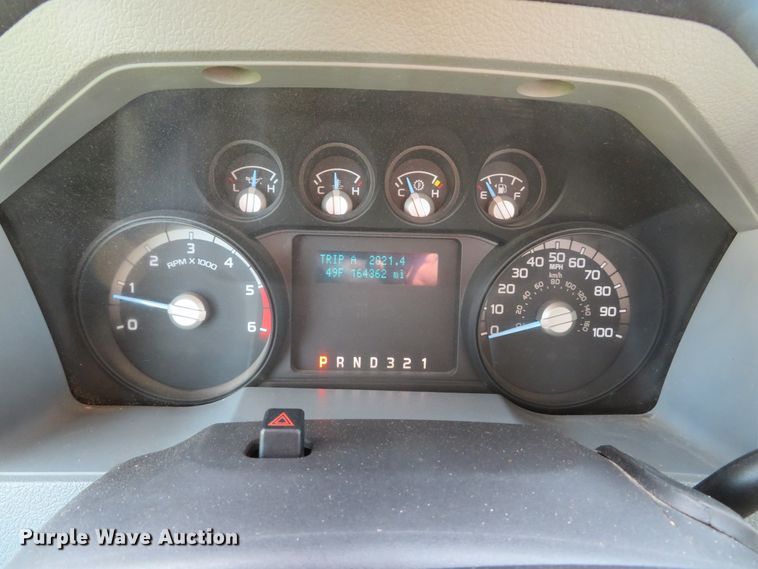 image for item DH1681 2012 Ford F550 Super Duty XL service truck with crane