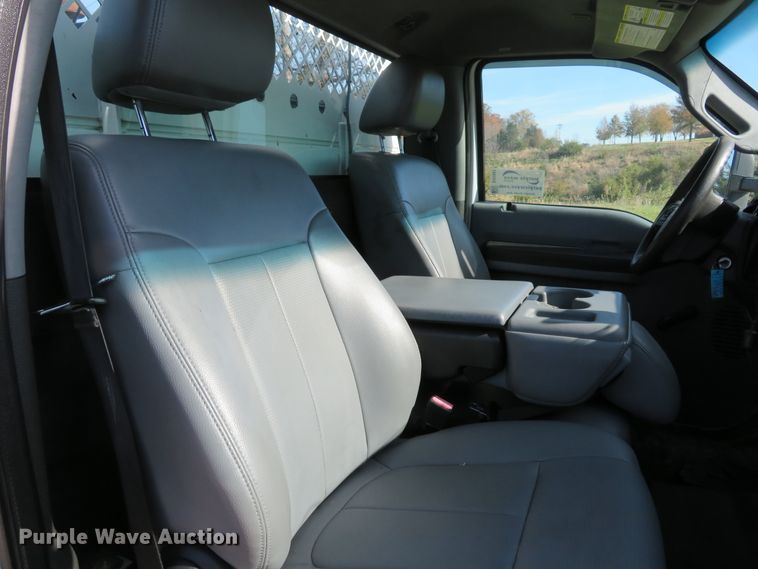 image for item DH1681 2012 Ford F550 Super Duty XL service truck with crane