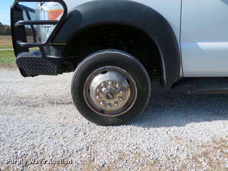 image for item DH1681 2012 Ford F550 Super Duty XL service truck with crane