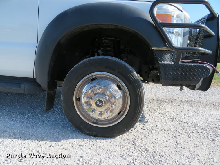 image for item DH1681 2012 Ford F550 Super Duty XL service truck with crane