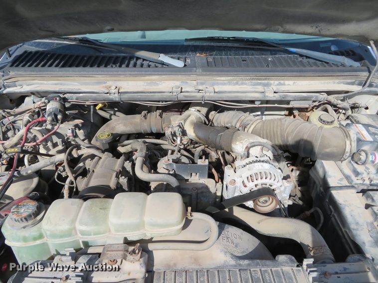 image for item DH1684 2000 Ford F350 Super Duty XL flatbed pickup truck