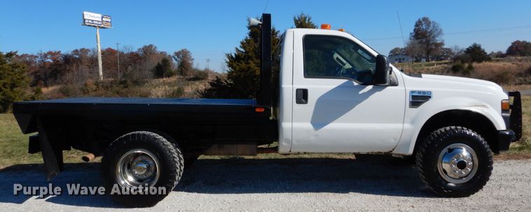 image for item DH2238 2008 Ford F350 Super Duty flatbed pickup truck