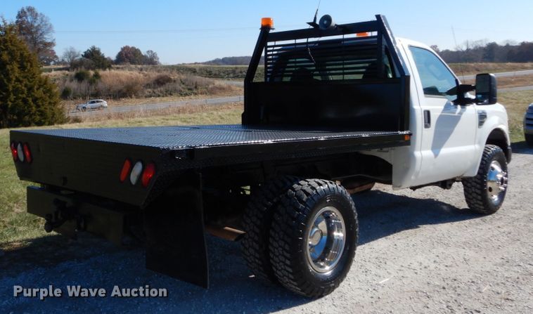 image for item DH2238 2008 Ford F350 Super Duty flatbed pickup truck