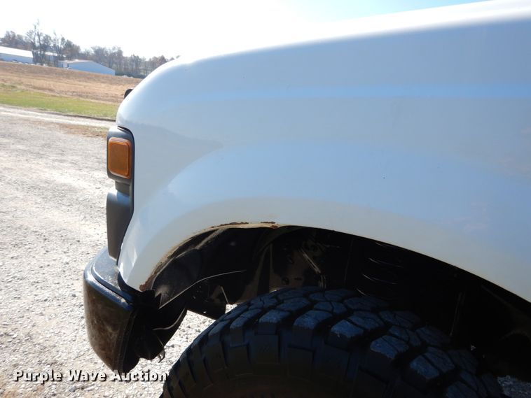 image for item DH2238 2008 Ford F350 Super Duty flatbed pickup truck