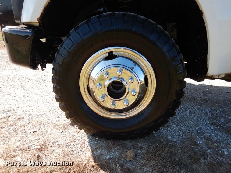 image for item DH2238 2008 Ford F350 Super Duty flatbed pickup truck