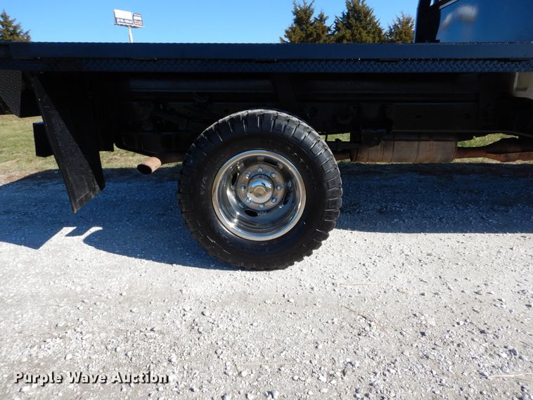 image for item DH2238 2008 Ford F350 Super Duty flatbed pickup truck
