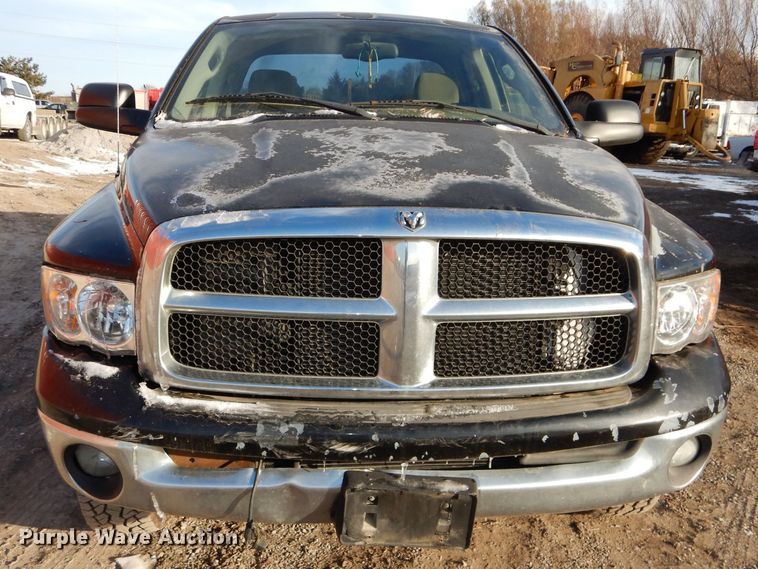 image for item DH2712 2004 Dodge Ram 2500 Quad Cab pickup truck