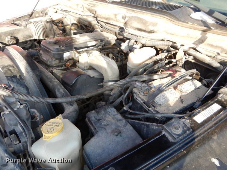 image for item DH2712 2004 Dodge Ram 2500 Quad Cab pickup truck