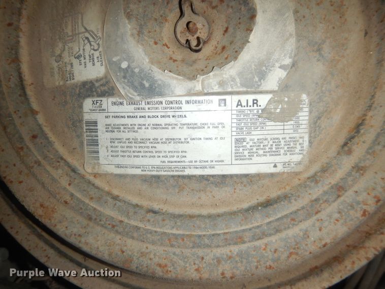 image for item DH2733 1985 Chevrolet Allegro RV