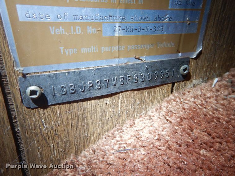 image for item DH2733 1985 Chevrolet Allegro RV