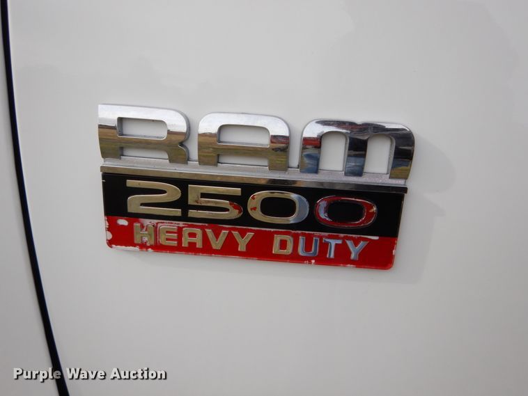 image for item DH5024 2012 Dodge Ram 2500HD Crew Cab pickup truck