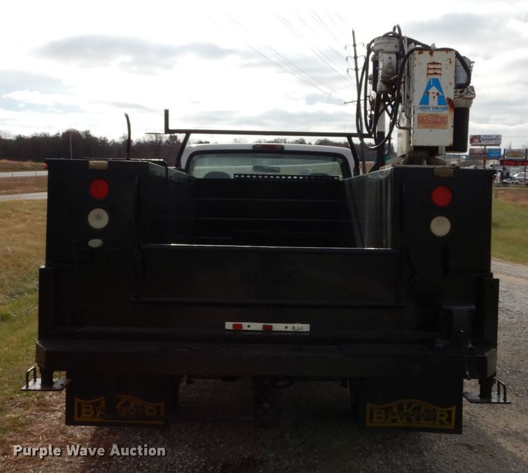 image for item DH5025 1997 Ford F350 XL utility bed pickup truck