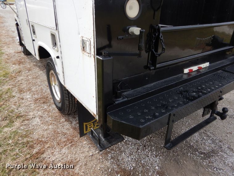 image for item DH5025 1997 Ford F350 XL utility bed pickup truck