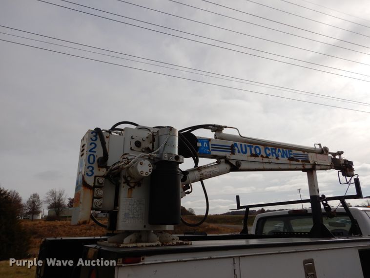 image for item DH5025 1997 Ford F350 XL utility bed pickup truck